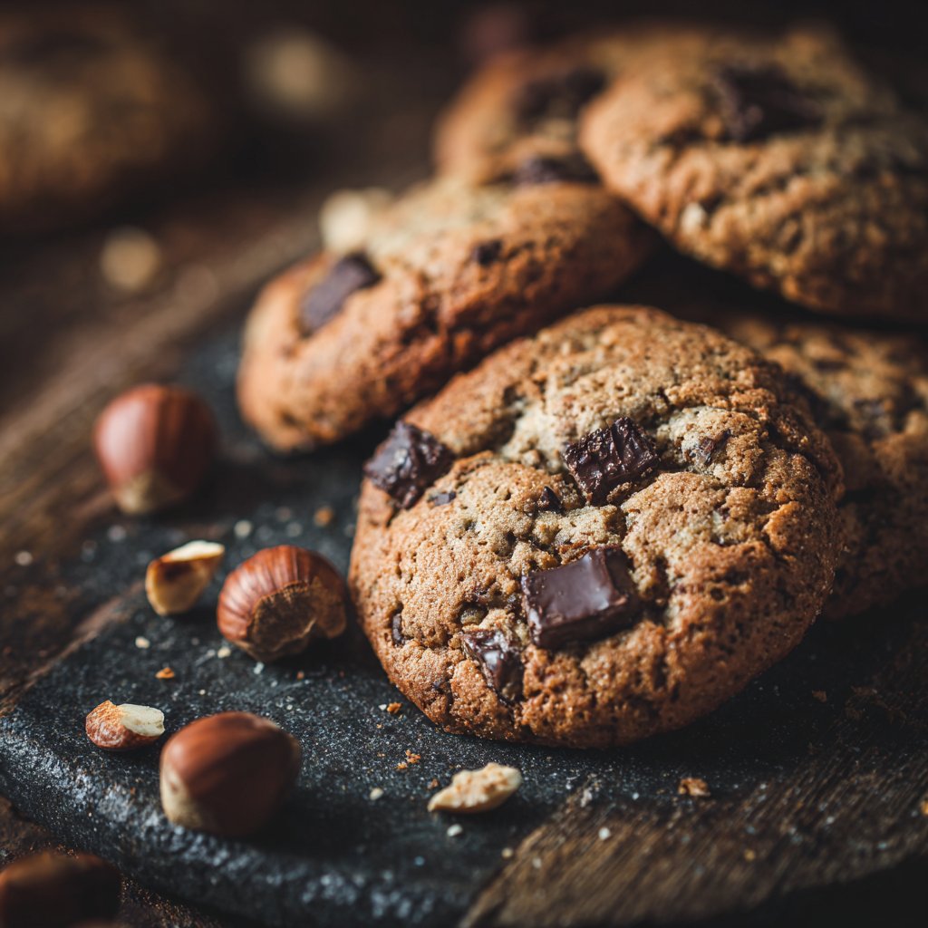 Hazelnut Chocolate Spring Cookies