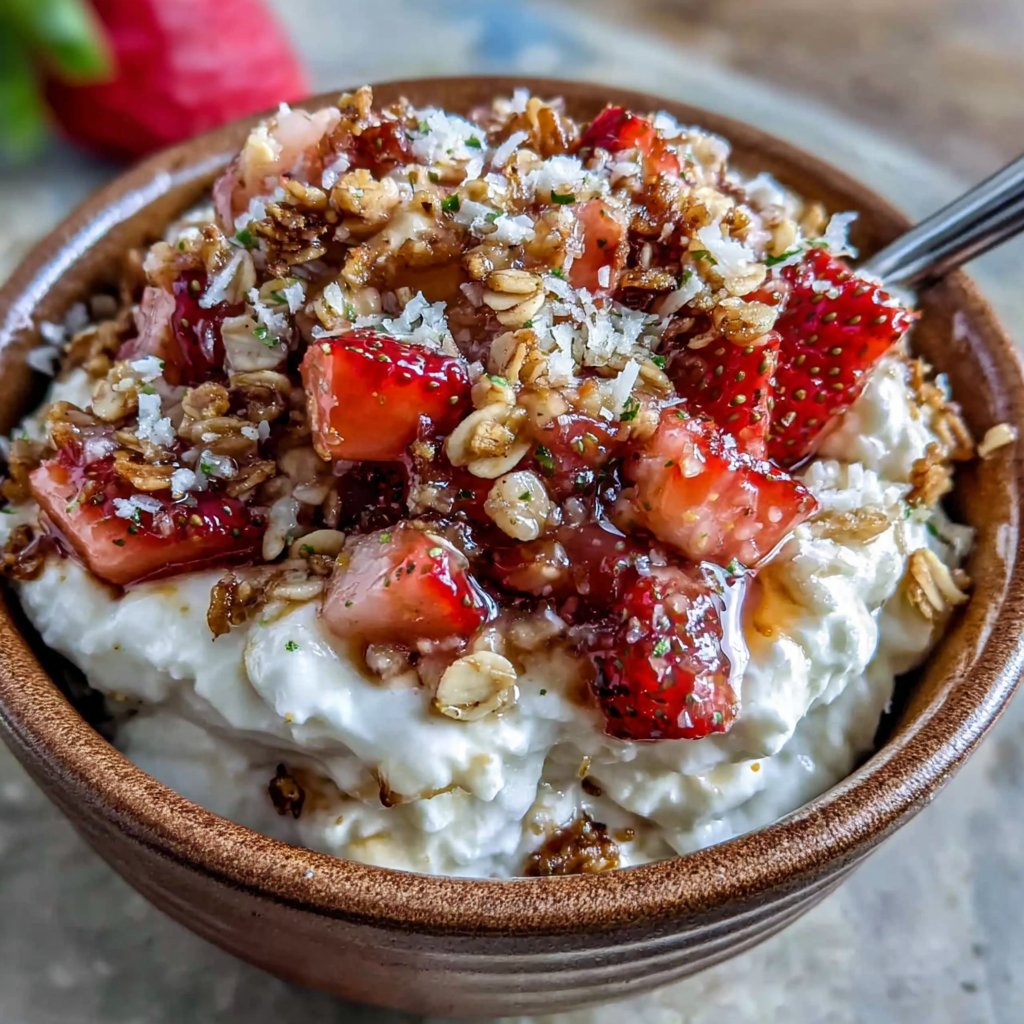 Cottage Cheese Breakfast Bowl