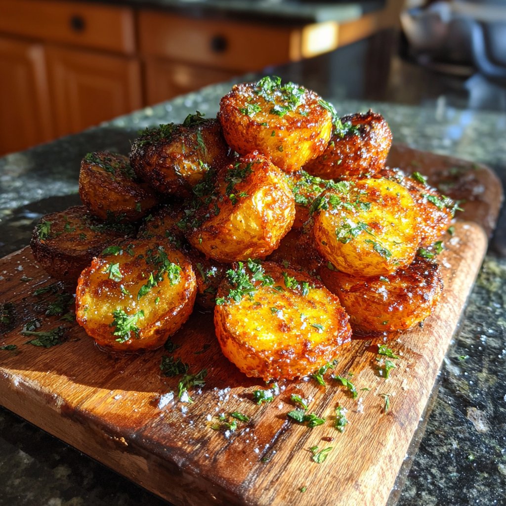 Sriracha Lime Airfried Potatoes