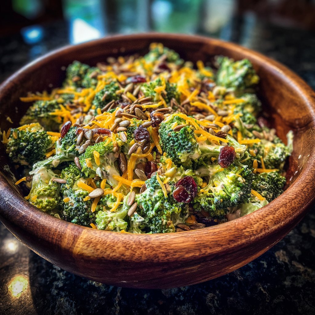Broccoli Cheddar Salad Bowl